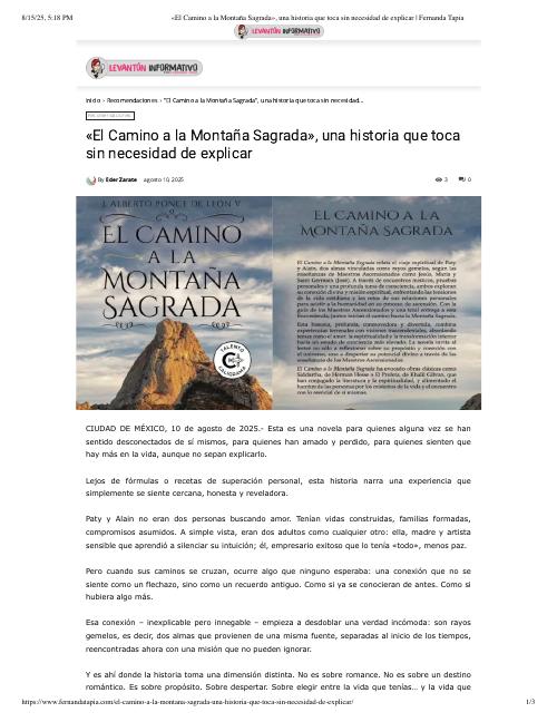 Una historia que toca sin necesidad de explicar